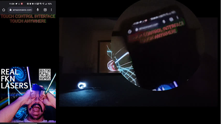 Laser installation video still